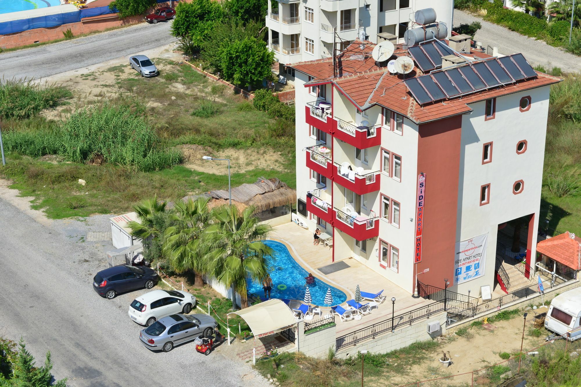 Side Apart Hotel Exterior foto